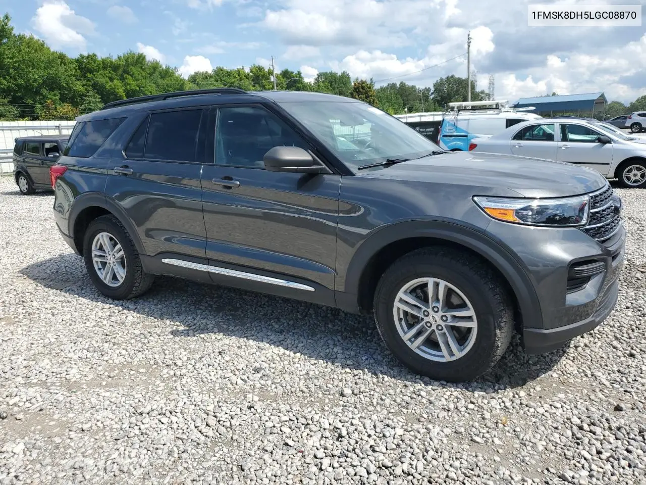 2020 Ford Explorer Xlt VIN: 1FMSK8DH5LGC08870 Lot: 63075375