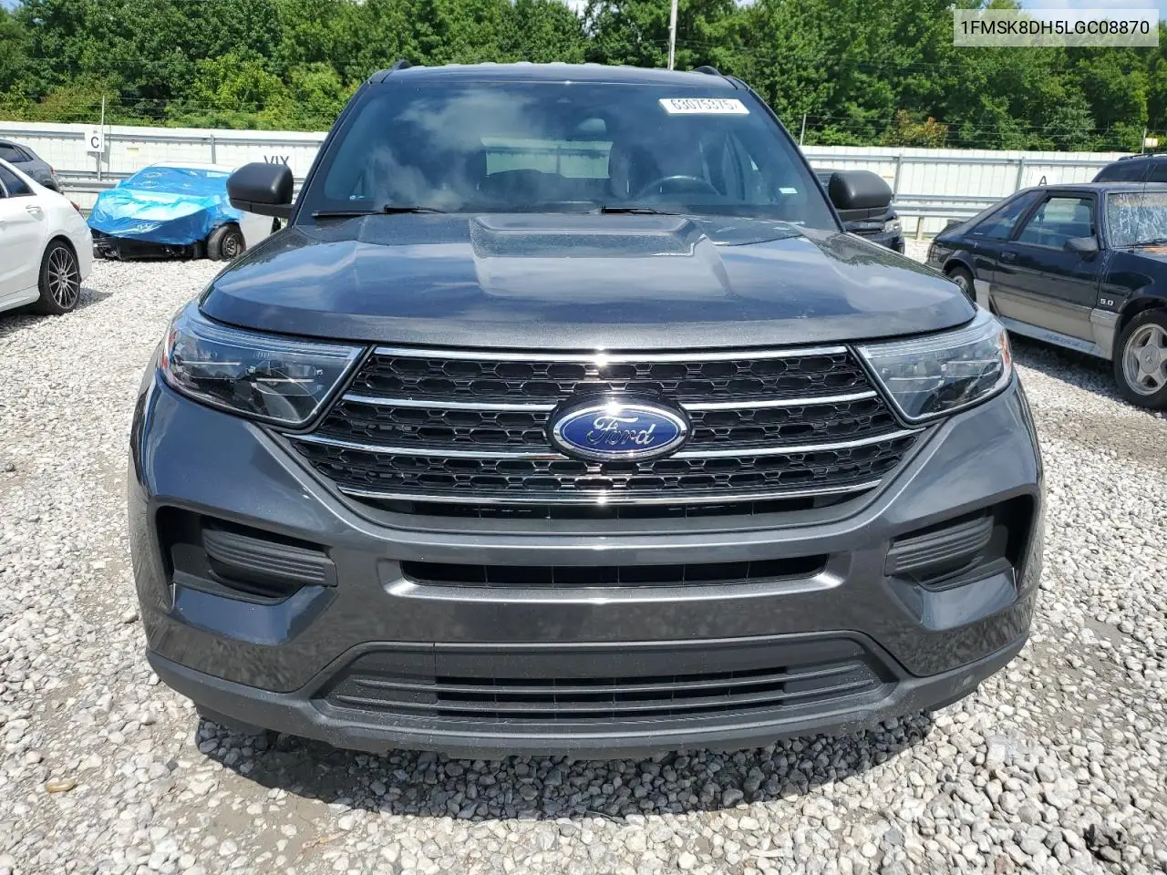 2020 Ford Explorer Xlt VIN: 1FMSK8DH5LGC08870 Lot: 63075375