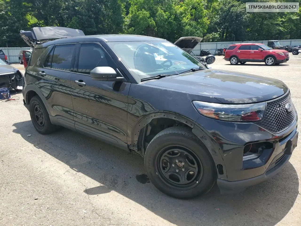2020 Ford Explorer Police Interceptor VIN: 1FM5K8AB9LGC36247 Lot: 63115195