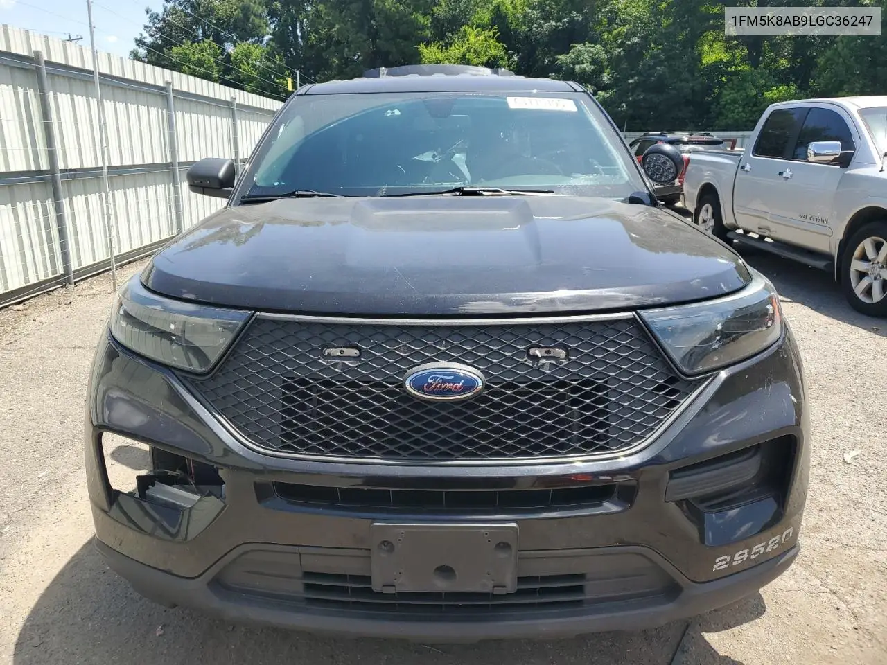 2020 Ford Explorer Police Interceptor VIN: 1FM5K8AB9LGC36247 Lot: 63115195