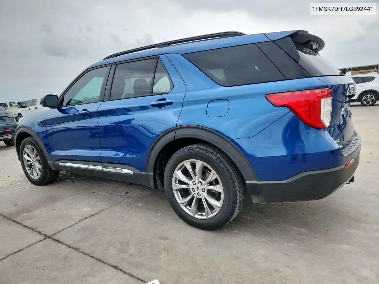 2020 Ford Explorer Xlt VIN: 1FMSK7DH7LGB92441 Lot: 63616745