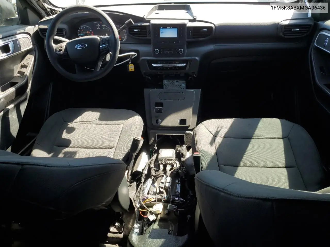 2021 Ford Explorer Police Interceptor VIN: 1FM5K8ABXMGA96436 Lot: 48943685