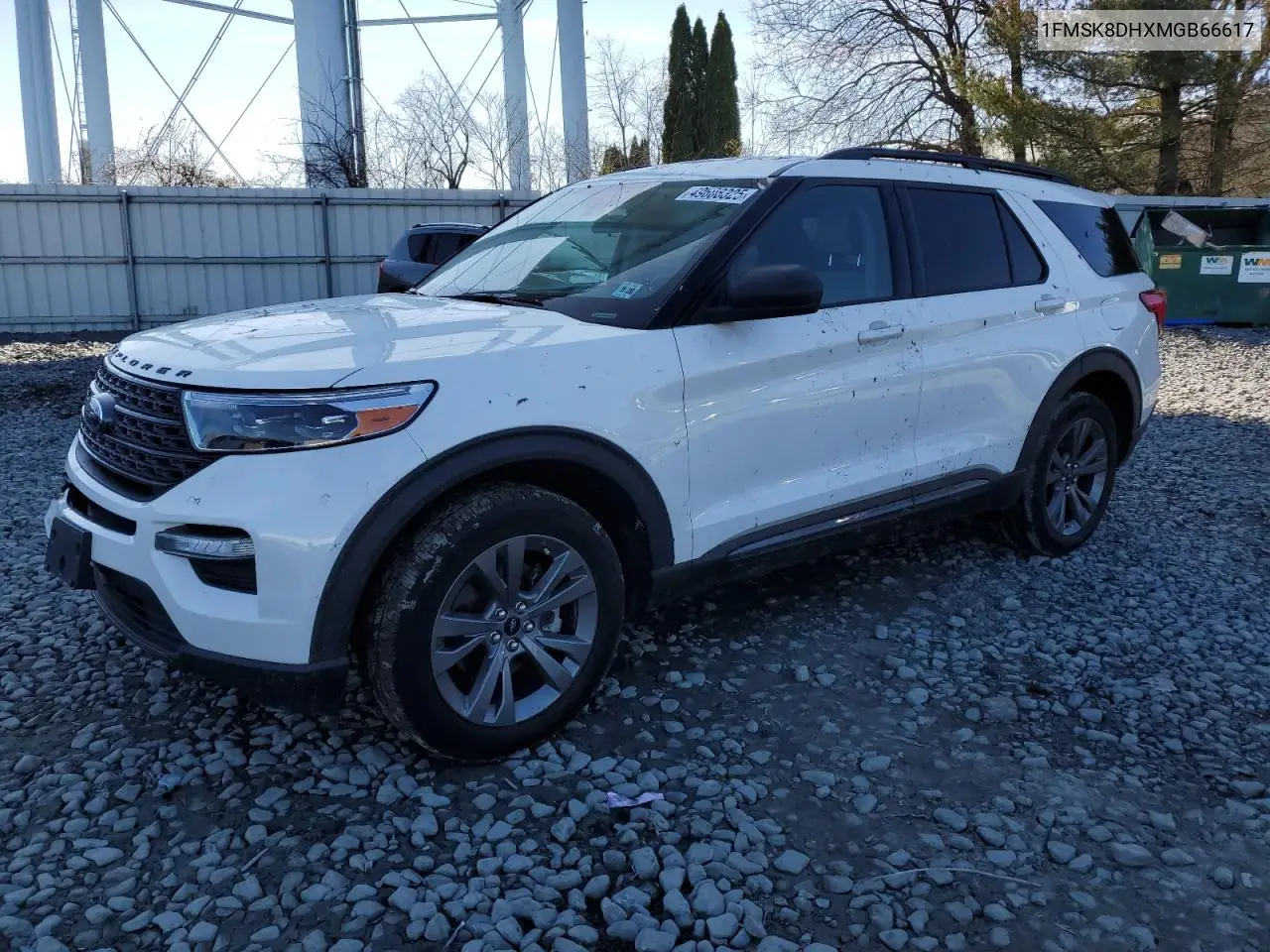 2021 Ford Explorer Xlt VIN: 1FMSK8DHXMGB66617 Lot: 49608325