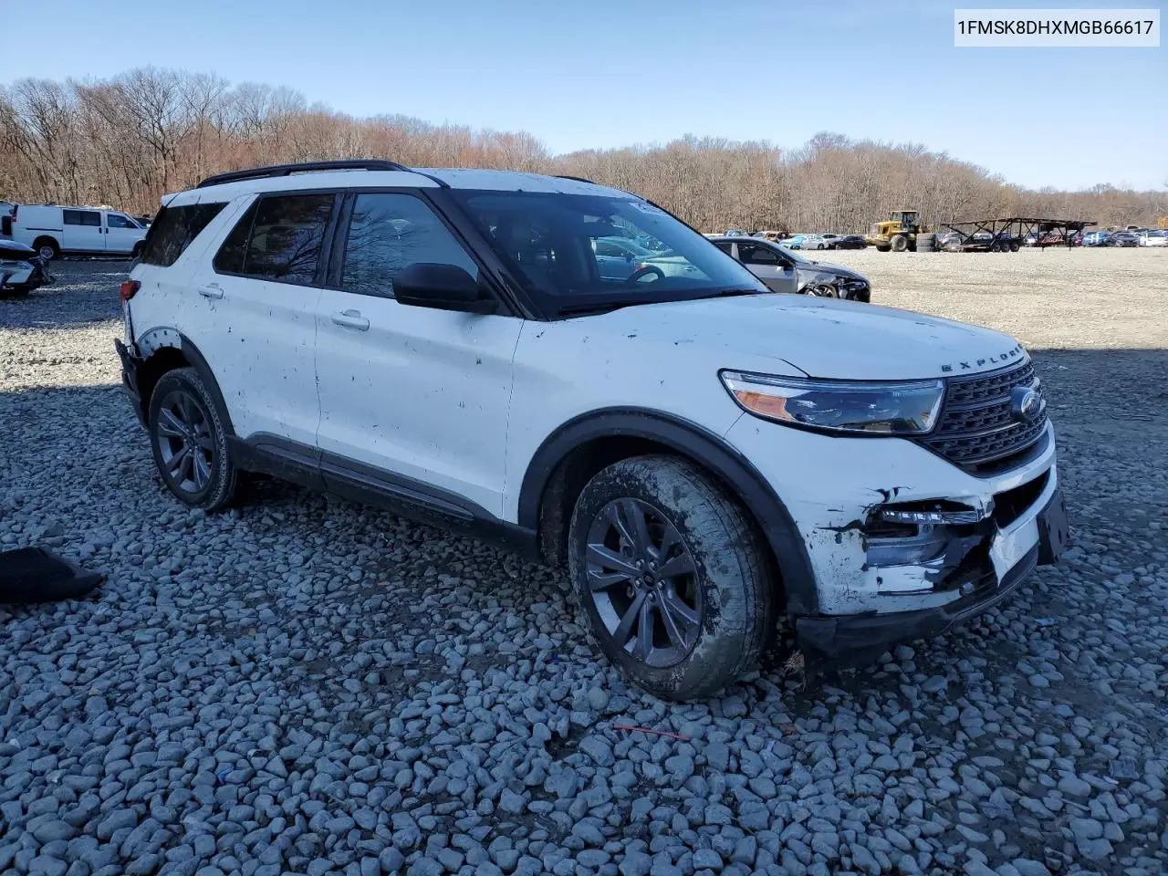 2021 Ford Explorer Xlt VIN: 1FMSK8DHXMGB66617 Lot: 49608325