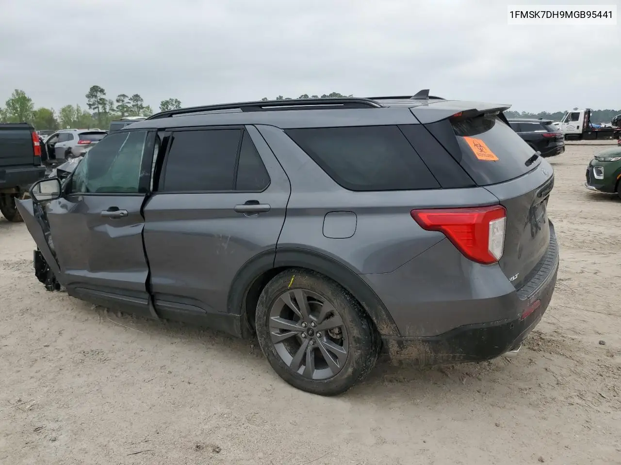 2021 Ford Explorer Xlt VIN: 1FMSK7DH9MGB95441 Lot: 51189315