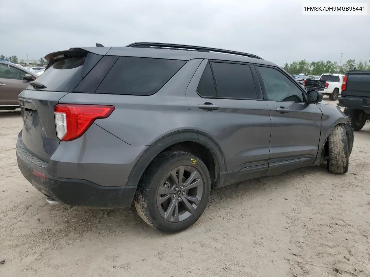 2021 Ford Explorer Xlt VIN: 1FMSK7DH9MGB95441 Lot: 51189315