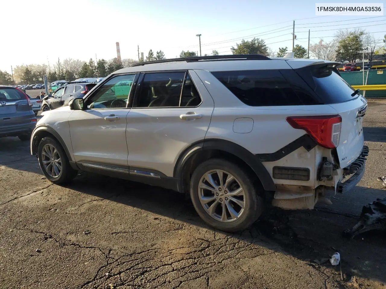 2021 Ford Explorer Xlt VIN: 1FMSK8DH4MGA53536 Lot: 51454085