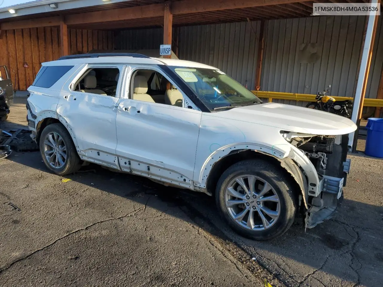 2021 Ford Explorer Xlt VIN: 1FMSK8DH4MGA53536 Lot: 51454085