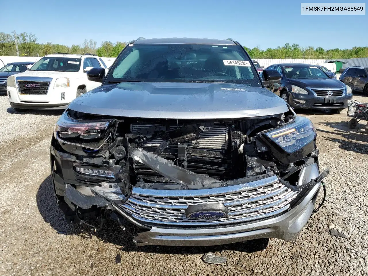 2021 Ford Explorer Limited VIN: 1FMSK7FH2MGA88549 Lot: 54145295