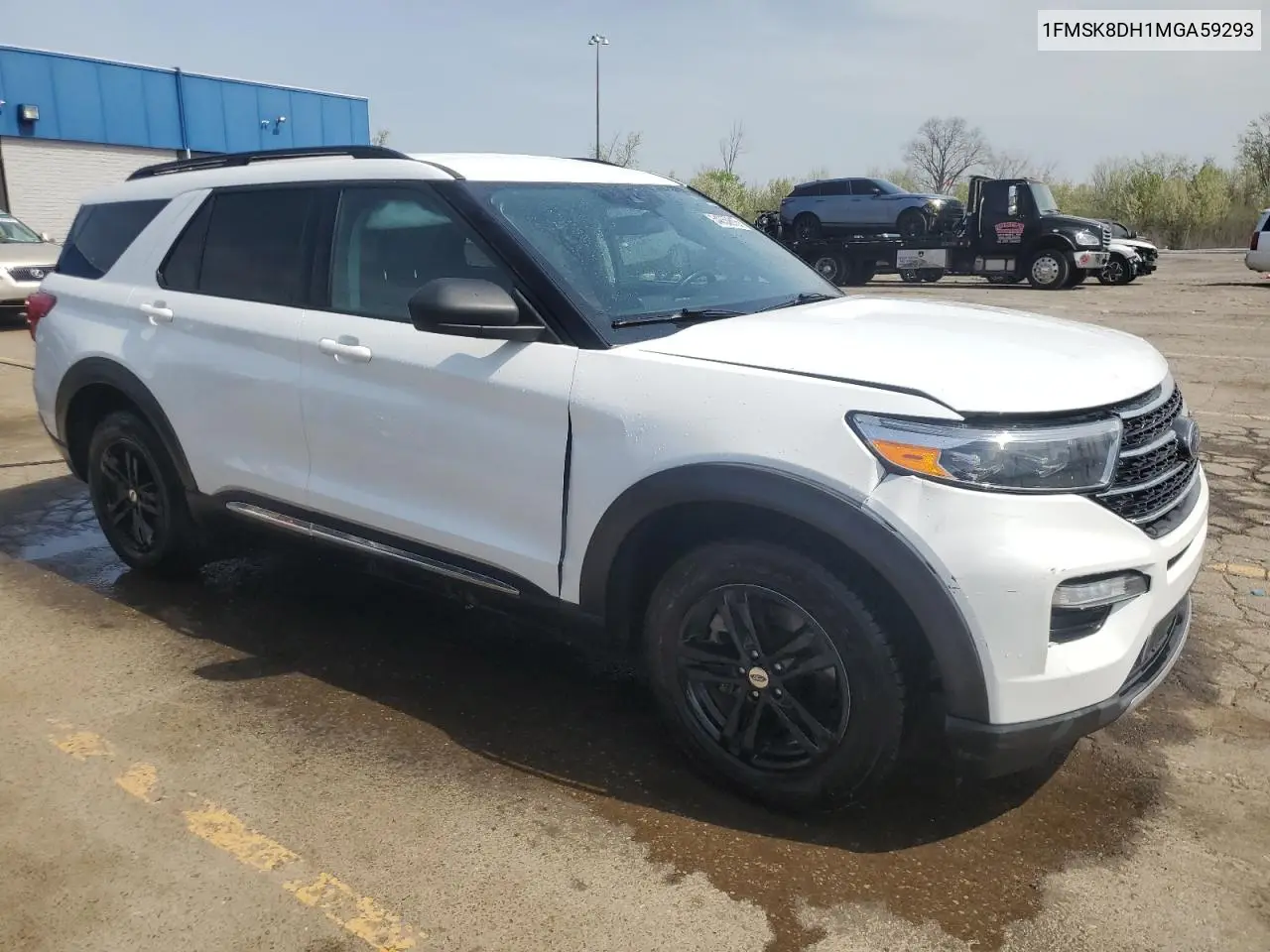2021 Ford Explorer Xlt VIN: 1FMSK8DH1MGA59293 Lot: 54850615