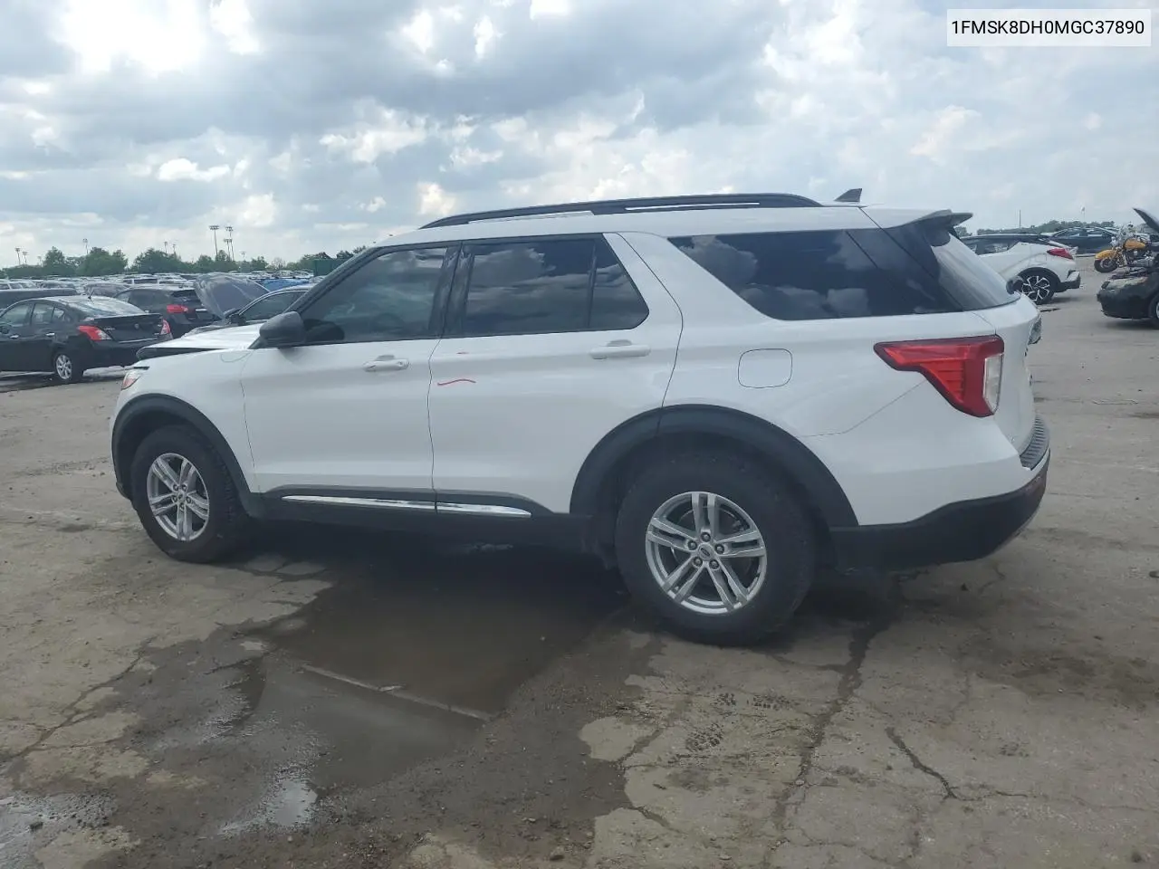 2021 Ford Explorer Xlt VIN: 1FMSK8DH0MGC37890 Lot: 56593255