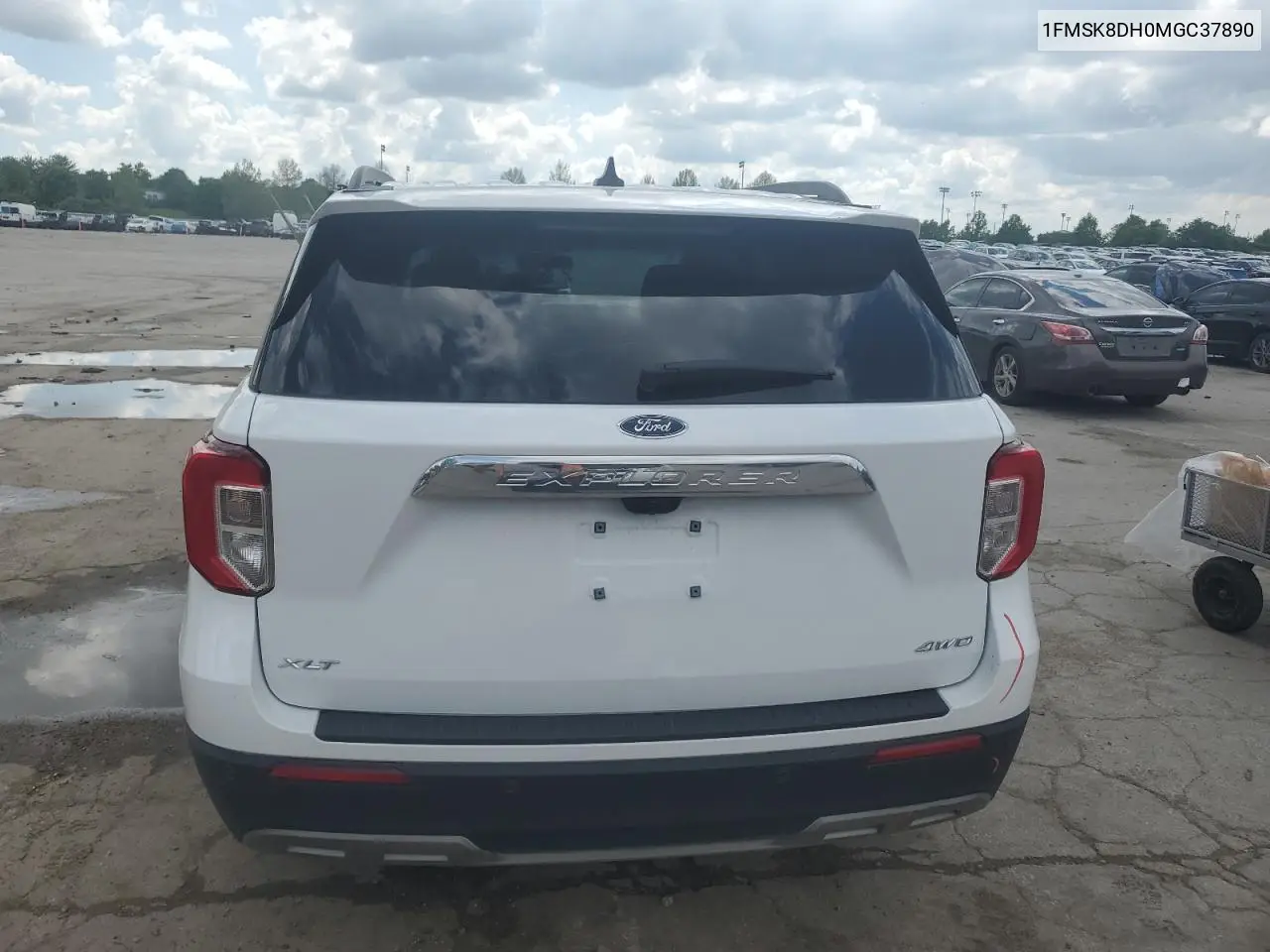 2021 Ford Explorer Xlt VIN: 1FMSK8DH0MGC37890 Lot: 56593255