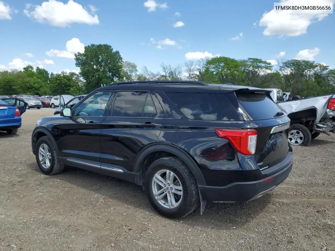 2021 Ford Explorer Xlt VIN: 1FMSK8DH3MGB56656 Lot: 56699525