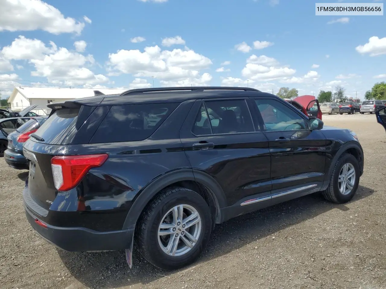 2021 Ford Explorer Xlt VIN: 1FMSK8DH3MGB56656 Lot: 56699525