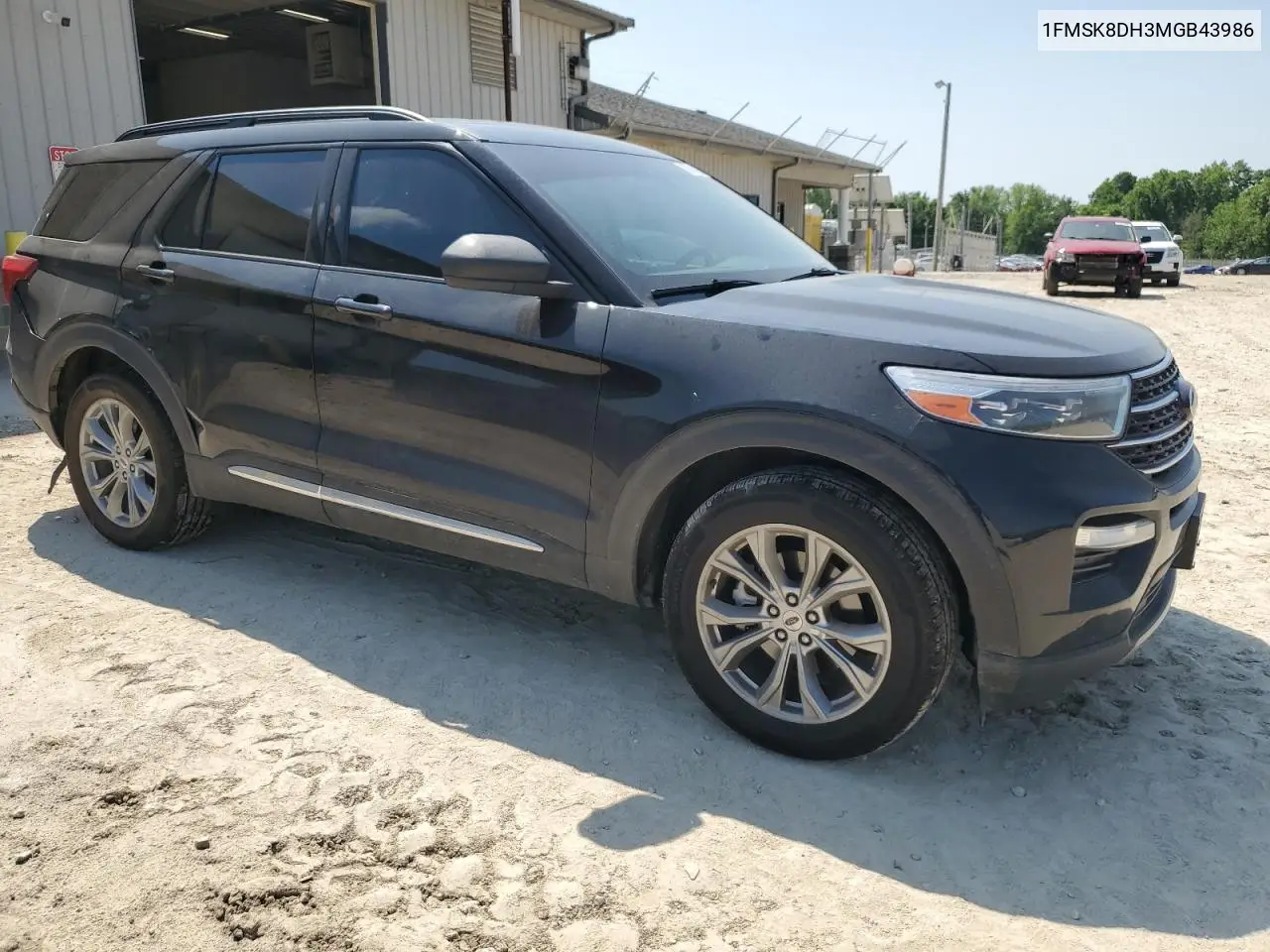 2021 Ford Explorer Xlt VIN: 1FMSK8DH3MGB43986 Lot: 56761825