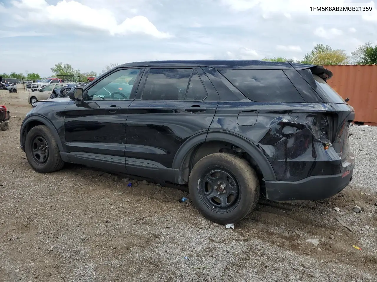 2021 Ford Explorer Police Interceptor VIN: 1FM5K8AB2MGB21359 Lot: 56767935