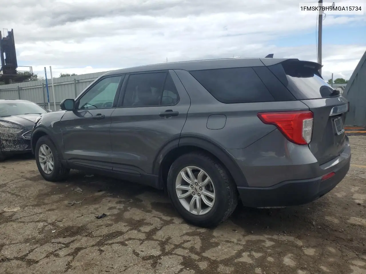 2021 Ford Explorer VIN: 1FMSK7BH9MGA15734 Lot: 58917685