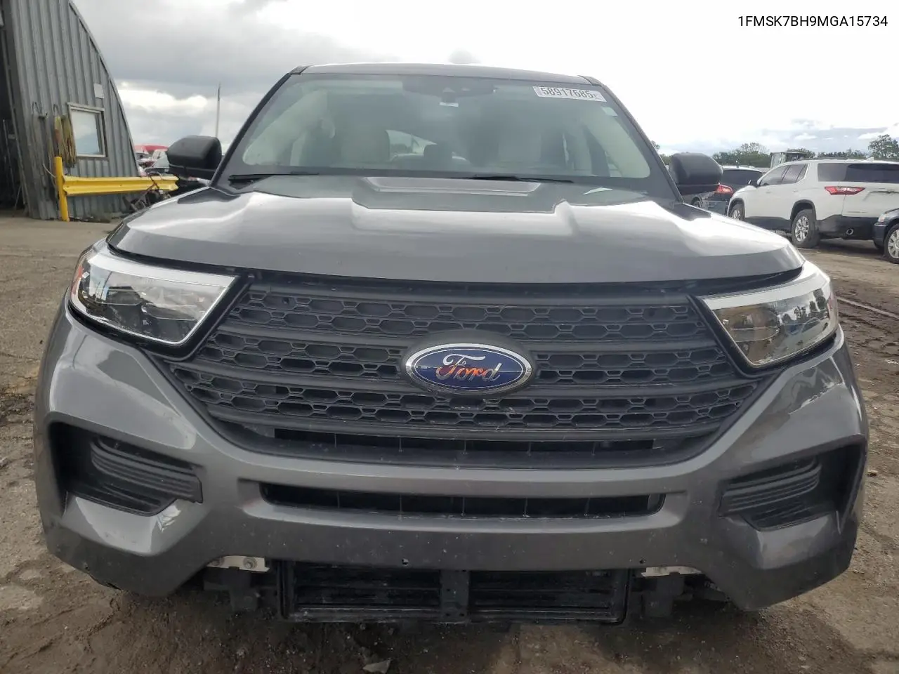 2021 Ford Explorer VIN: 1FMSK7BH9MGA15734 Lot: 58917685