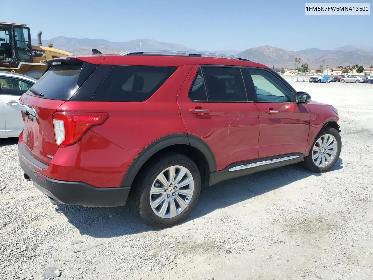 2021 Ford Explorer Limited VIN: 1FM5K7FW5MNA13500 Lot: 61827705
