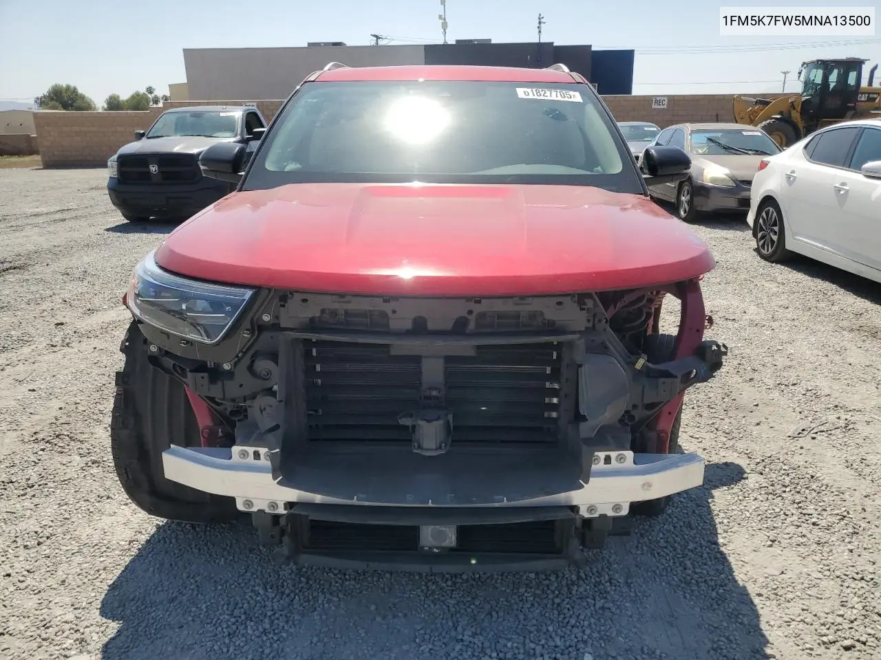 2021 Ford Explorer Limited VIN: 1FM5K7FW5MNA13500 Lot: 61827705