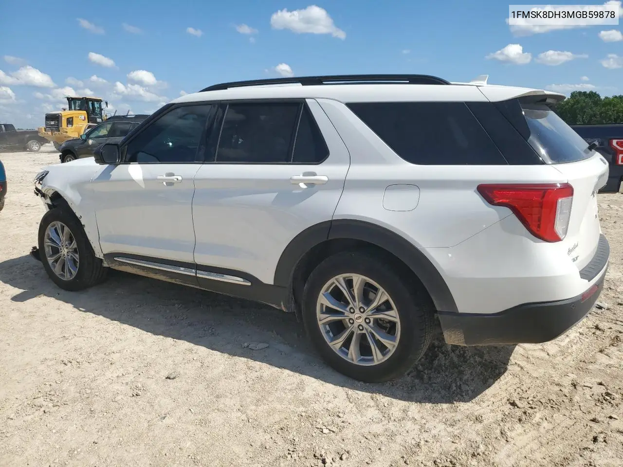 2021 Ford Explorer Xlt VIN: 1FMSK8DH3MGB59878 Lot: 62293625
