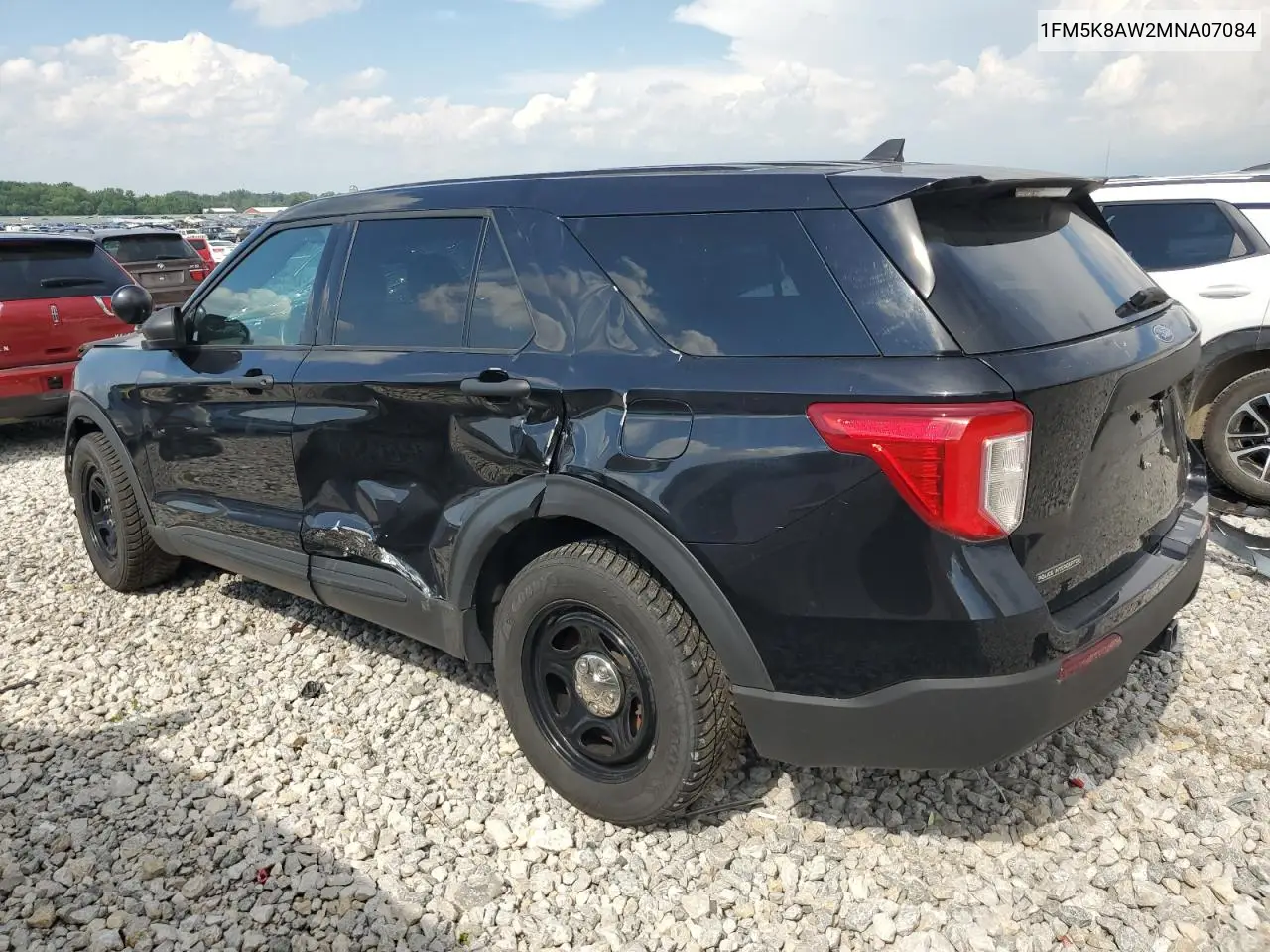 2021 Ford Explorer Police Interceptor VIN: 1FM5K8AW2MNA07084 Lot: 62474155