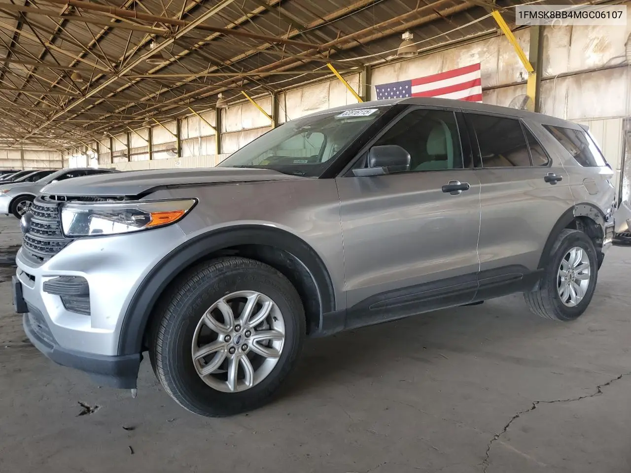 2021 Ford Explorer VIN: 1FMSK8BB4MGC06107 Lot: 62816115