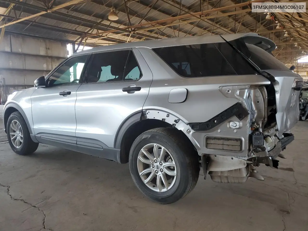 2021 Ford Explorer VIN: 1FMSK8BB4MGC06107 Lot: 62816115