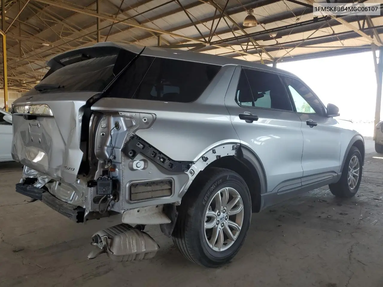 2021 Ford Explorer VIN: 1FMSK8BB4MGC06107 Lot: 62816115