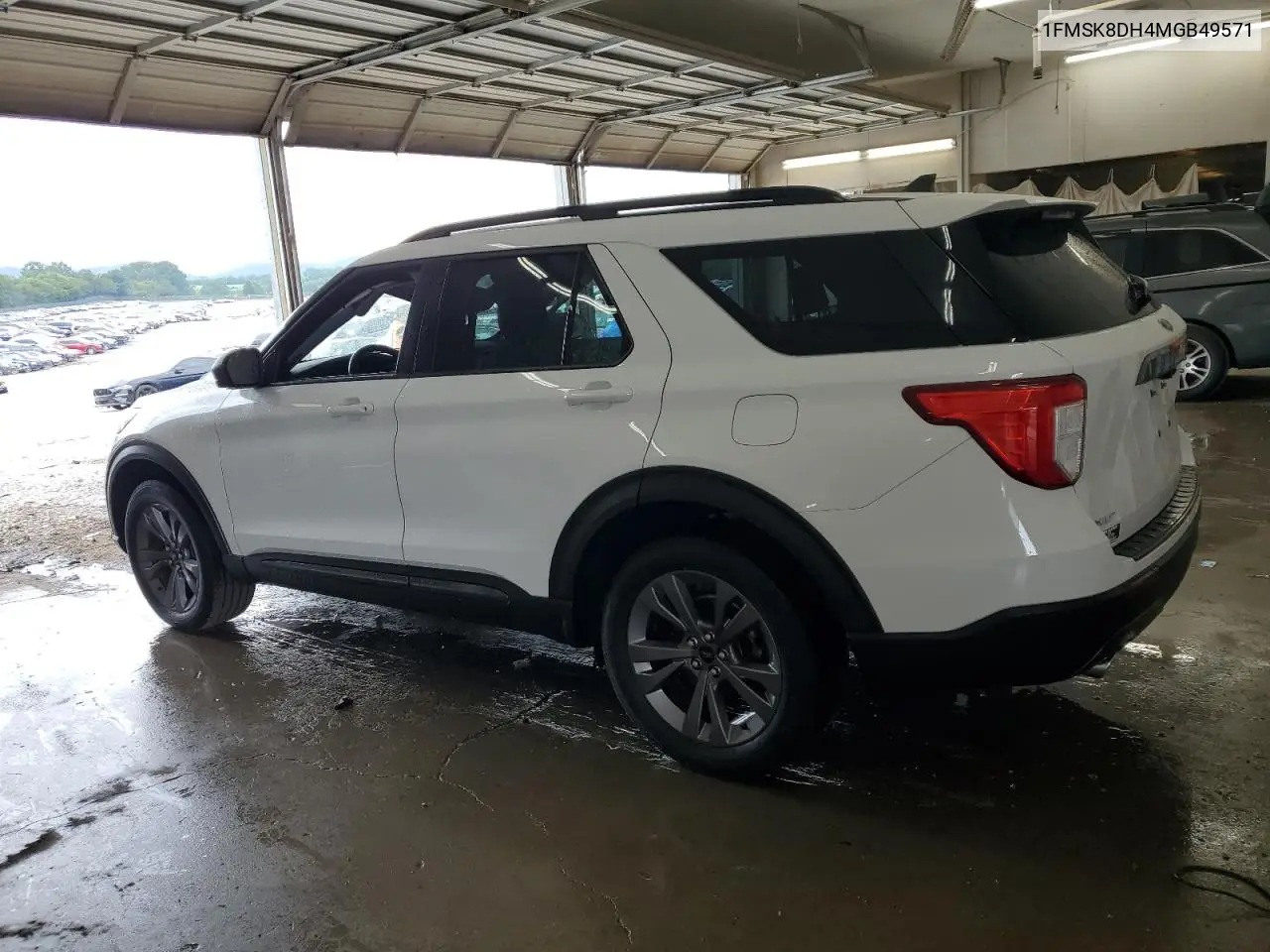2021 Ford Explorer Xlt VIN: 1FMSK8DH4MGB49571 Lot: 62914105