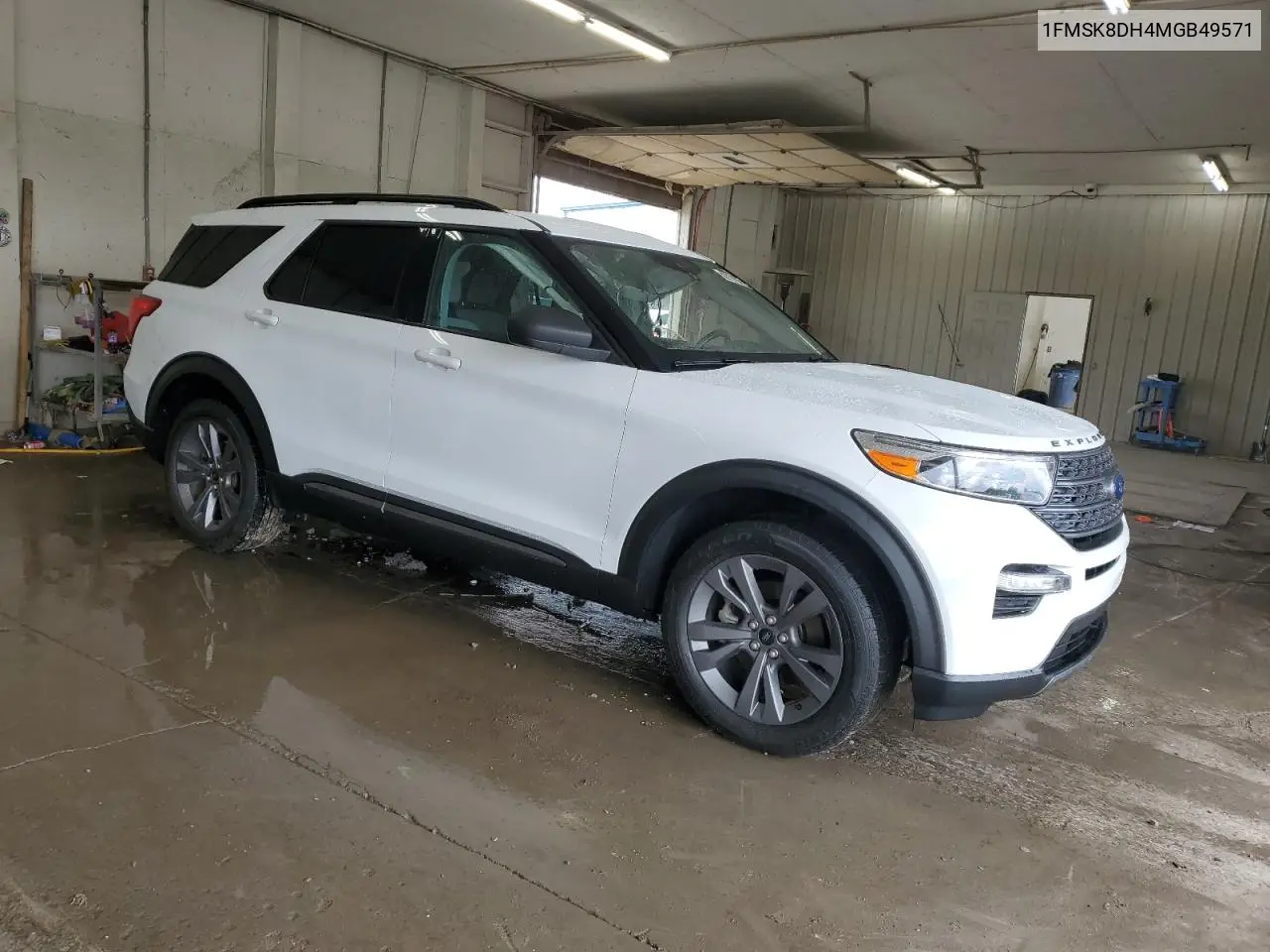 2021 Ford Explorer Xlt VIN: 1FMSK8DH4MGB49571 Lot: 62914105