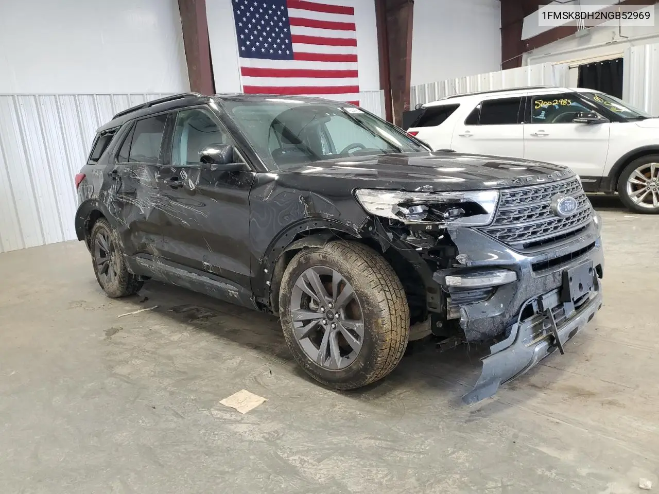 2022 Ford Explorer Xlt VIN: 1FMSK8DH2NGB52969 Lot: 51423445