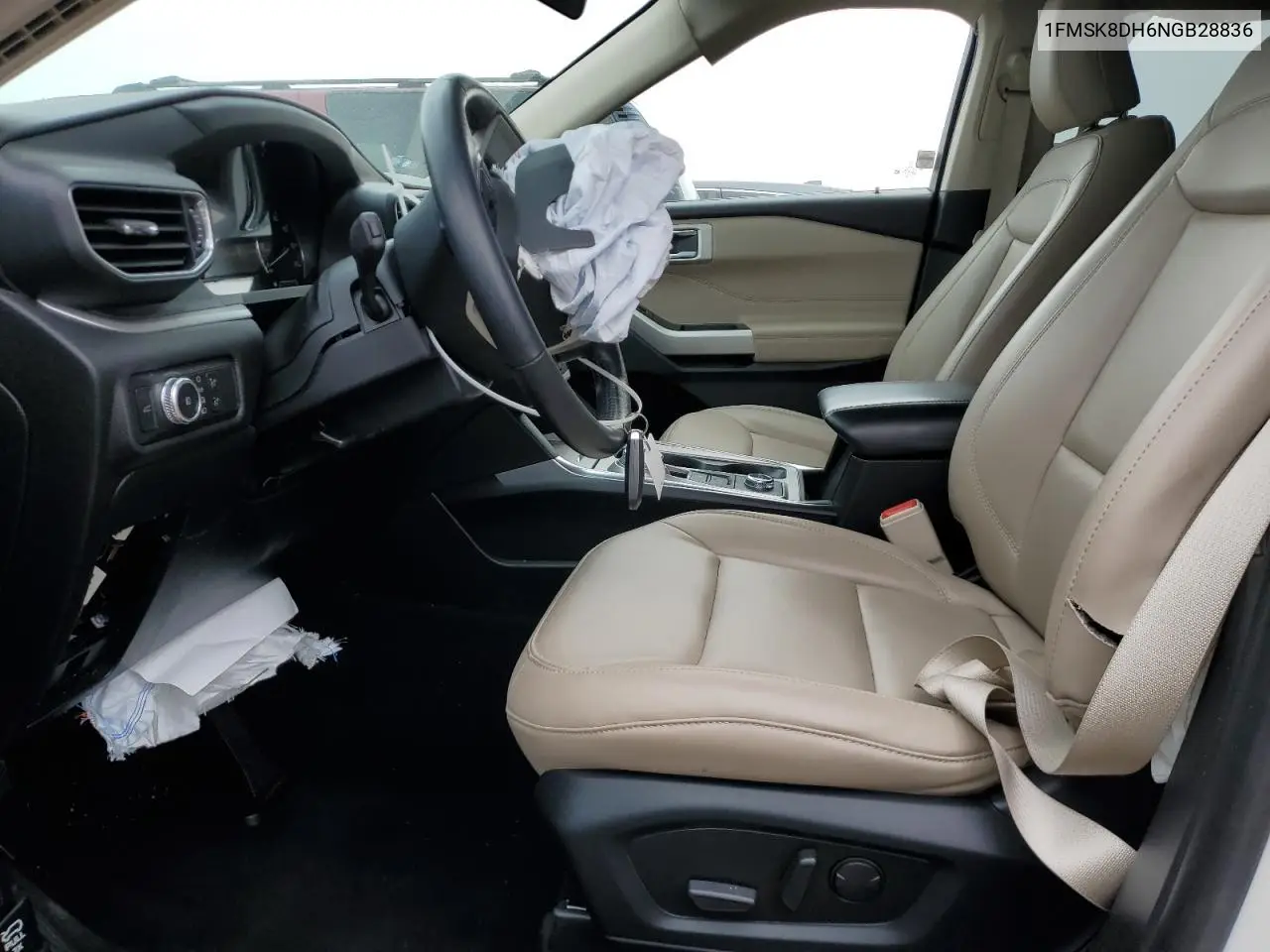 2022 Ford Explorer Xlt VIN: 1FMSK8DH6NGB28836 Lot: 53517375