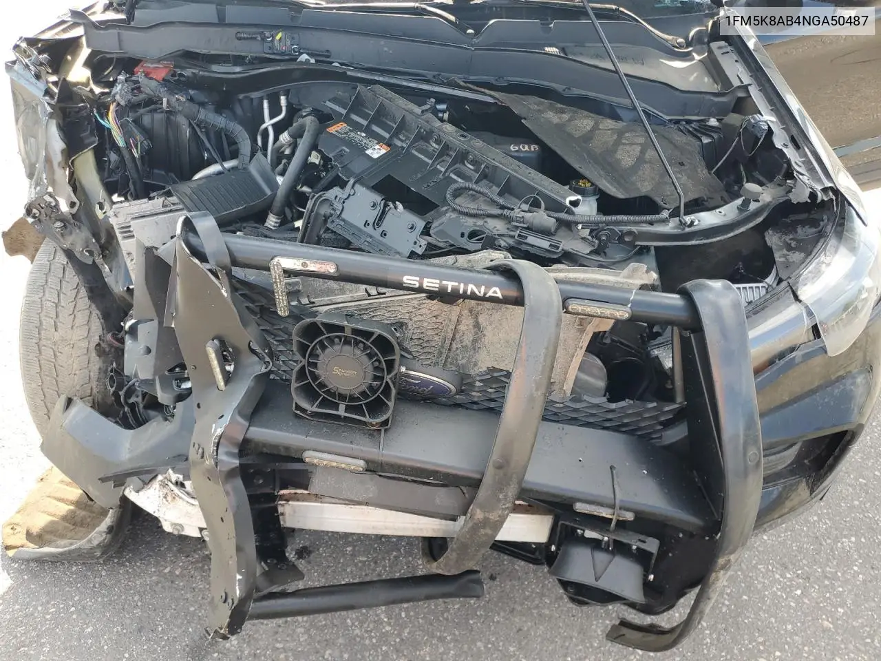 2022 Ford Explorer Police Interceptor VIN: 1FM5K8AB4NGA50487 Lot: 54293475