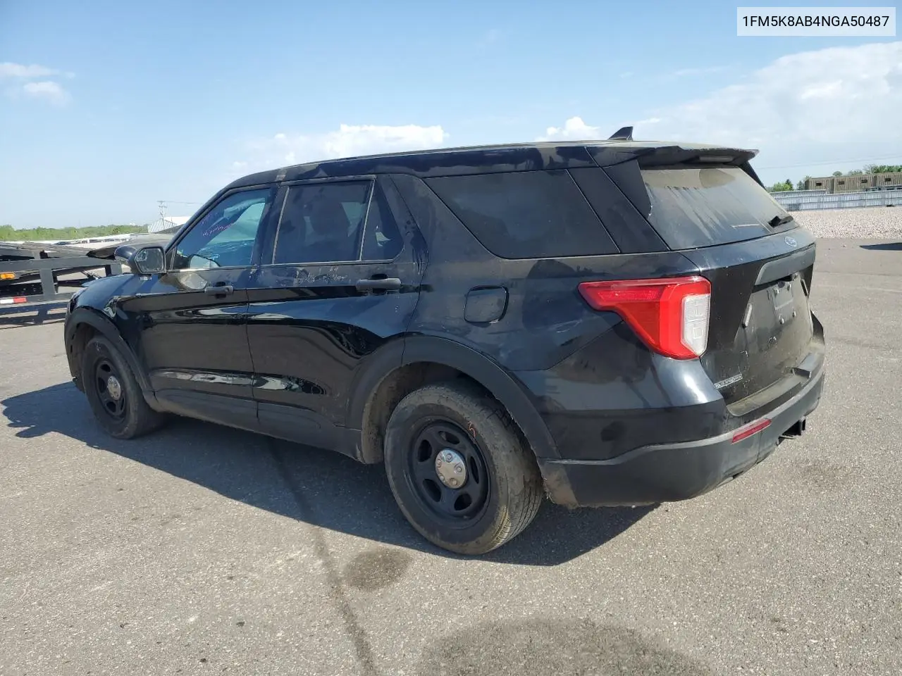 2022 Ford Explorer Police Interceptor VIN: 1FM5K8AB4NGA50487 Lot: 54293475