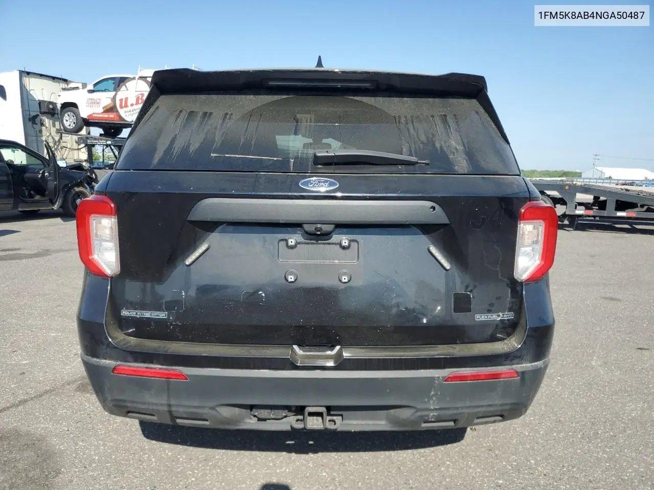 2022 Ford Explorer Police Interceptor VIN: 1FM5K8AB4NGA50487 Lot: 54293475