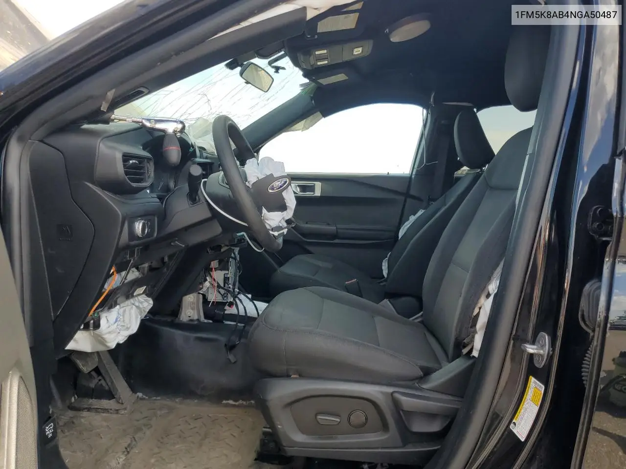 2022 Ford Explorer Police Interceptor VIN: 1FM5K8AB4NGA50487 Lot: 54293475