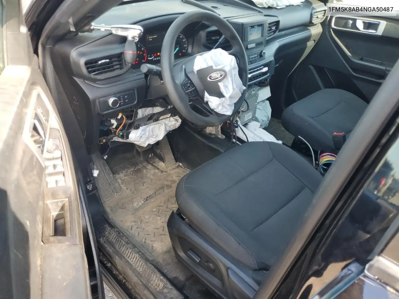 2022 Ford Explorer Police Interceptor VIN: 1FM5K8AB4NGA50487 Lot: 54293475