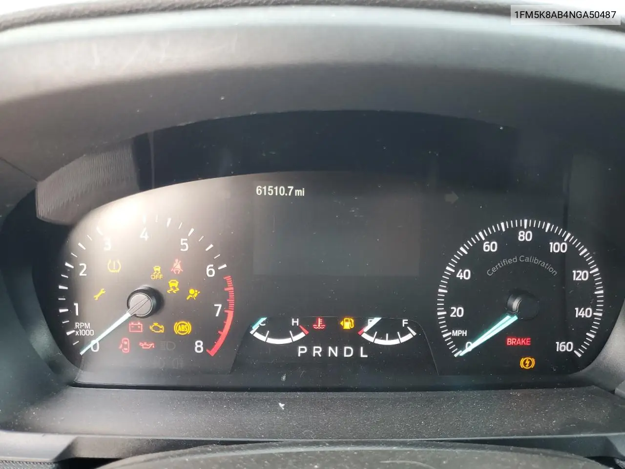 2022 Ford Explorer Police Interceptor VIN: 1FM5K8AB4NGA50487 Lot: 54293475