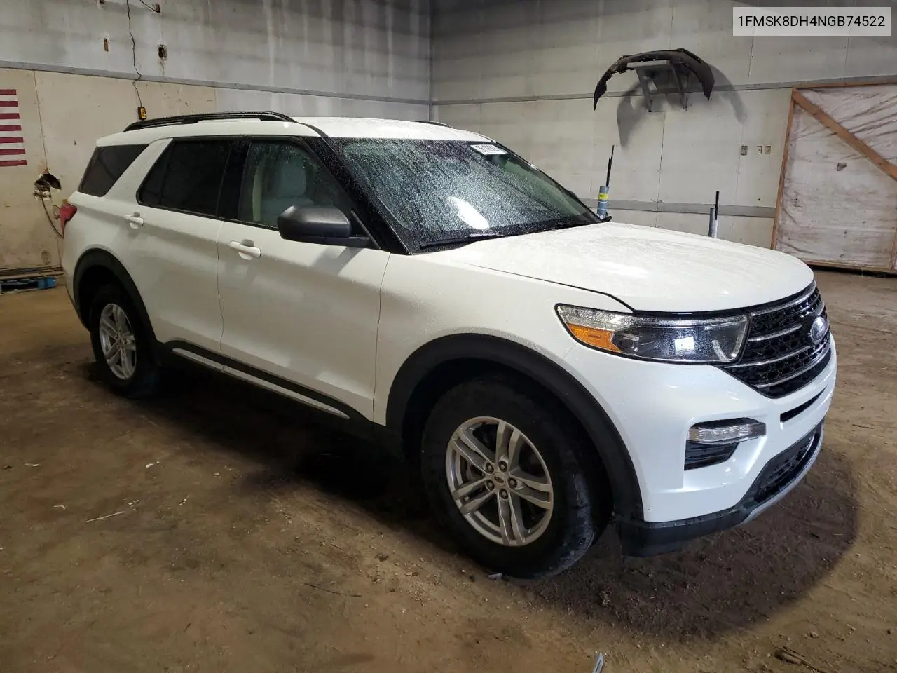 2022 Ford Explorer Xlt VIN: 1FMSK8DH4NGB74522 Lot: 56108585