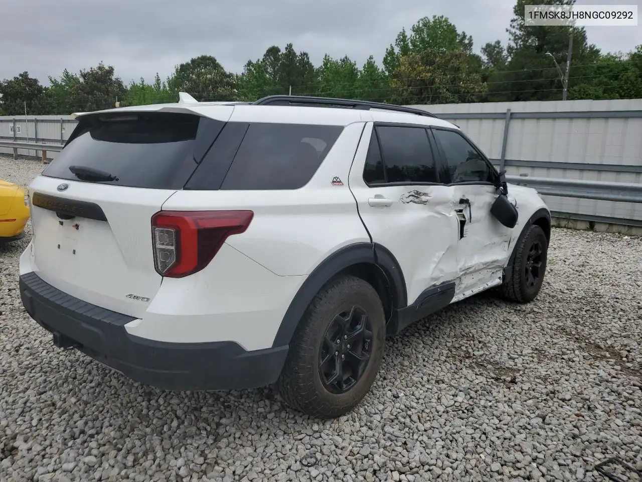 2022 Ford Explorer Timberline VIN: 1FMSK8JH8NGC09292 Lot: 56221265