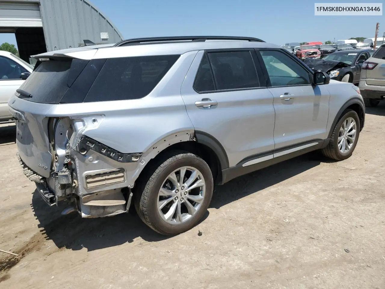 2022 Ford Explorer Xlt VIN: 1FMSK8DHXNGA13446 Lot: 56704185
