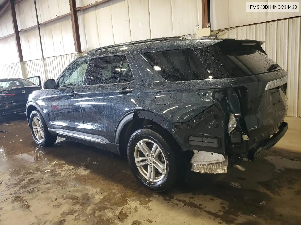 2022 Ford Explorer Xlt VIN: 1FMSK8DH4NGC34430 Lot: 56721515