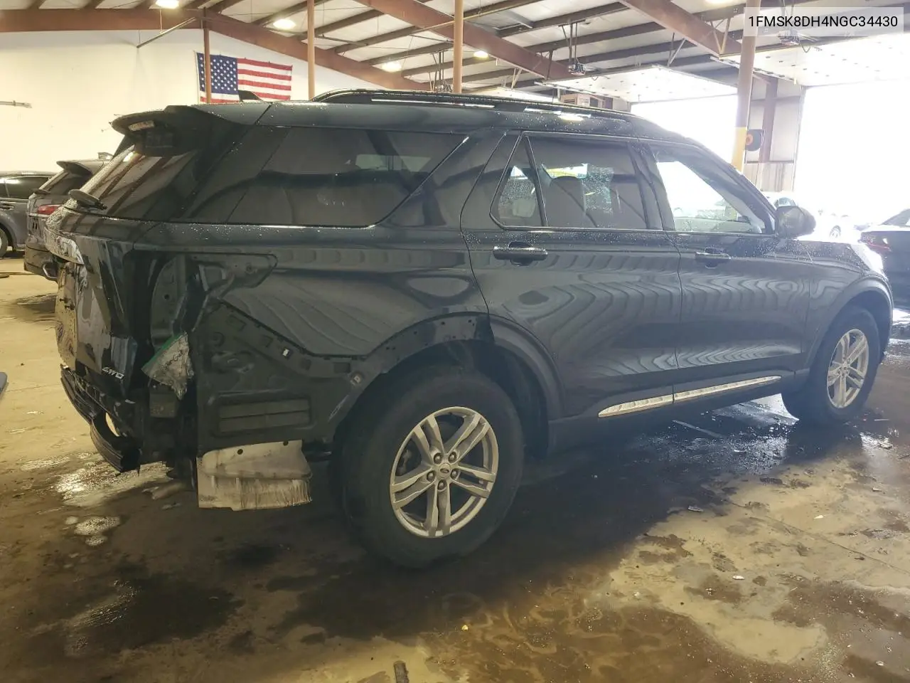 2022 Ford Explorer Xlt VIN: 1FMSK8DH4NGC34430 Lot: 56721515