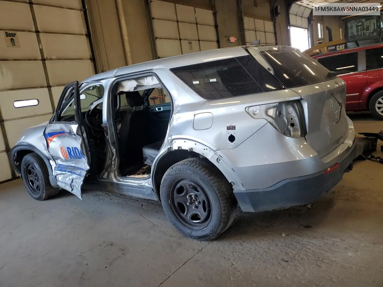 2022 Ford Explorer Police Interceptor VIN: 1FM5K8AW5NNA03449 Lot: 56903895