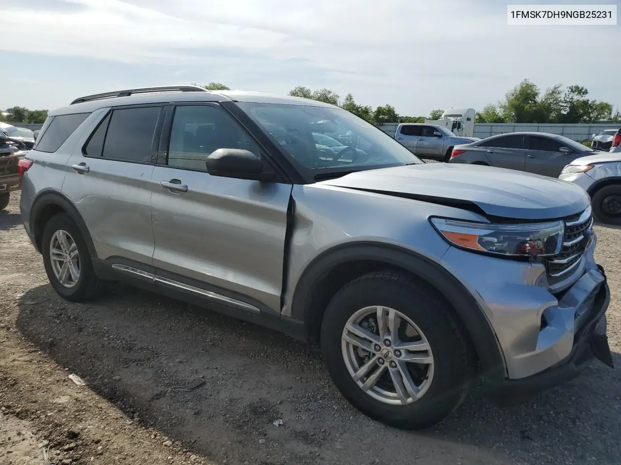 2022 Ford Explorer Xlt VIN: 1FMSK7DH9NGB25231 Lot: 56919975