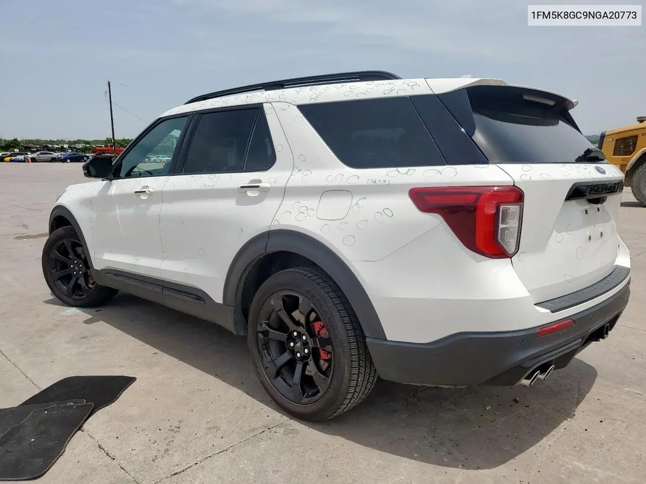 2022 Ford Explorer St VIN: 1FM5K8GC9NGA20773 Lot: 57089755