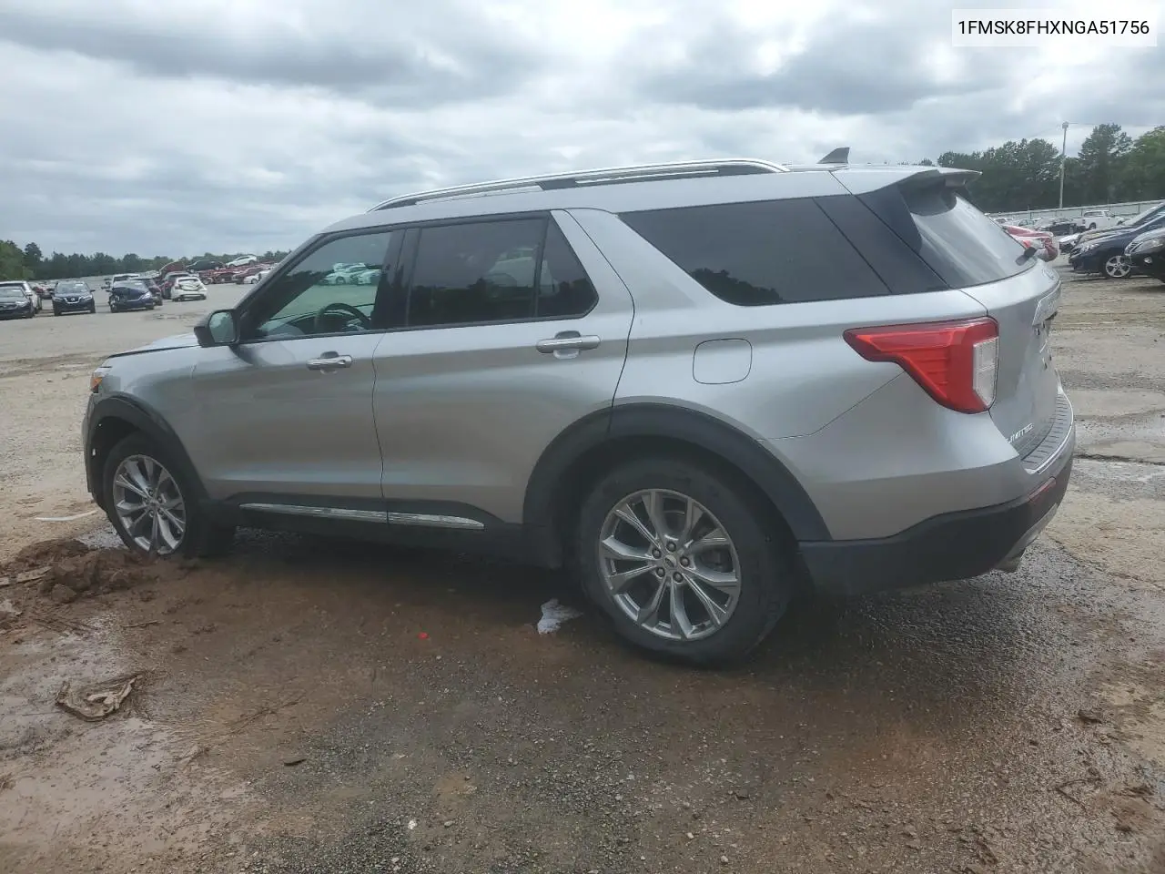 2022 Ford Explorer Limited VIN: 1FMSK8FHXNGA51756 Lot: 58847705