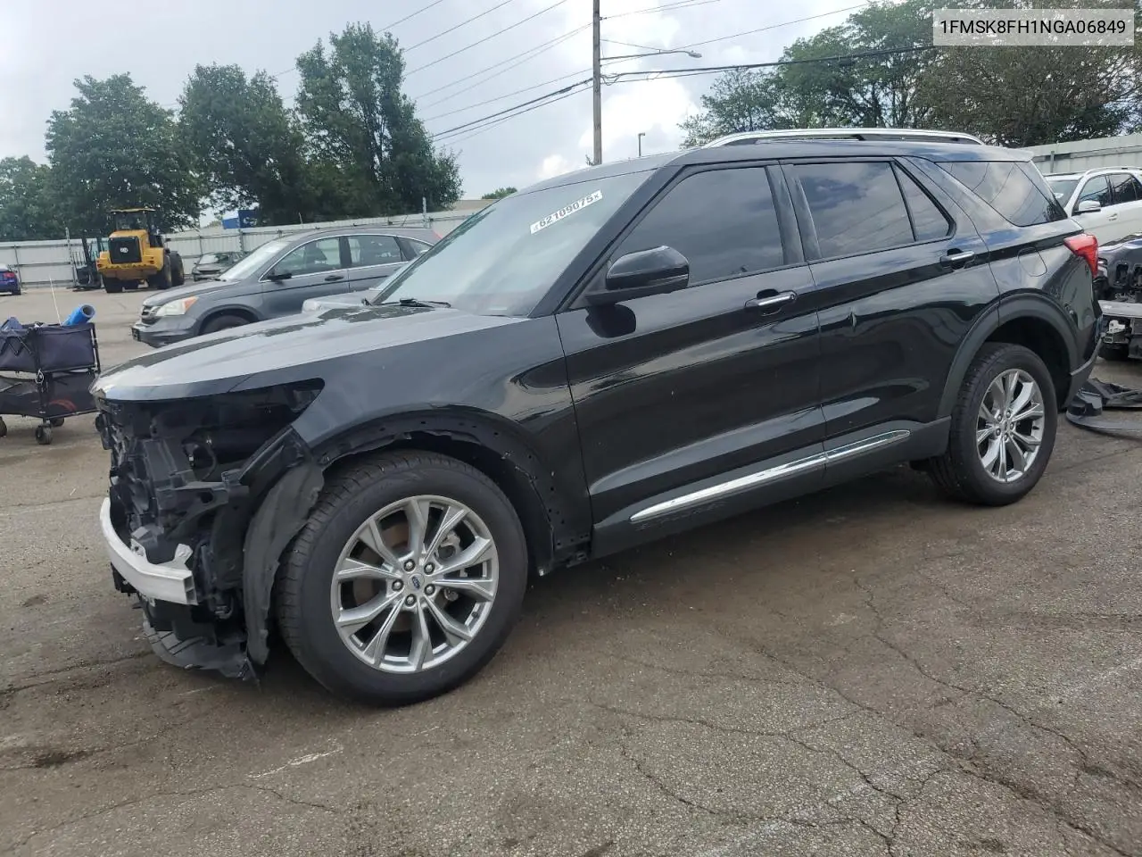 2022 Ford Explorer Limited VIN: 1FMSK8FH1NGA06849 Lot: 62109075