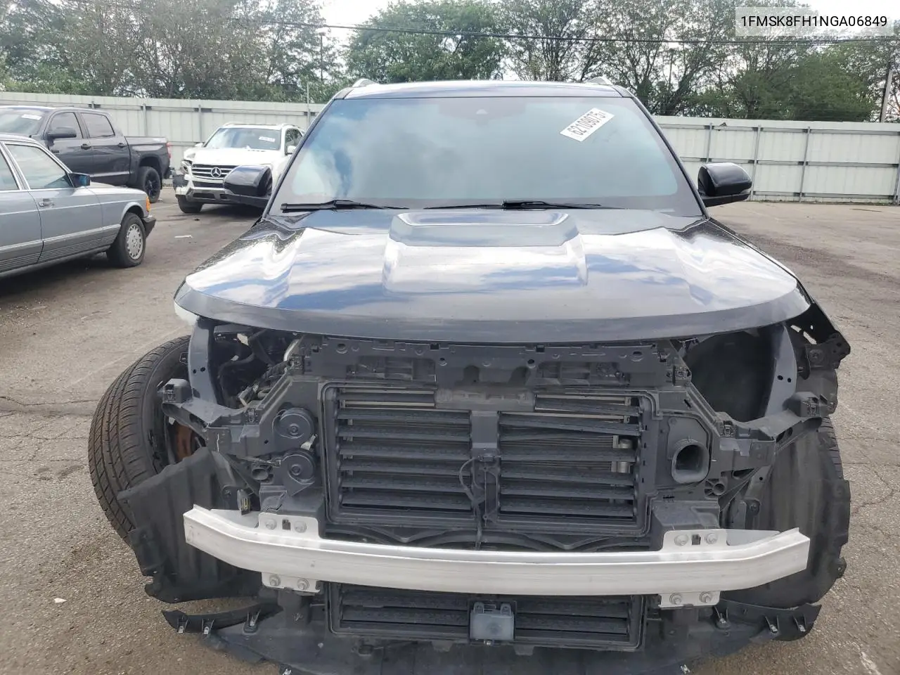 2022 Ford Explorer Limited VIN: 1FMSK8FH1NGA06849 Lot: 62109075